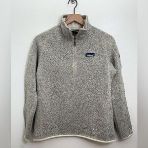 Patagonia Women’s Better Sweater 1/4 Zip up sweatshirt Medium
